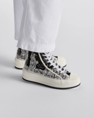 [디올] Walk'n'Dior 하이탑 플랫폼 스니커즈 KCK382LIB