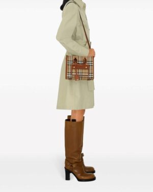 [버버리] 미니 프레야 빈티지 체크 숄더겸 토트백 8097566