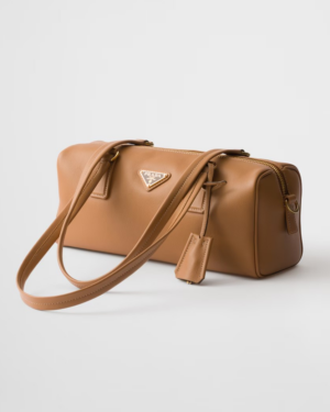 [프라다] 미디엄 가죽 탑 핸들 백 1BB127