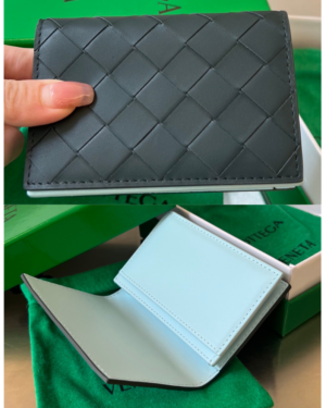 [보테가베네타] 인트레치아토 명함 케이스 605720