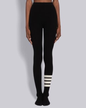 [톰브라운] 울 캐시미어 립 4바 심리스 레깅스 FAS160AY (2 COLORS)