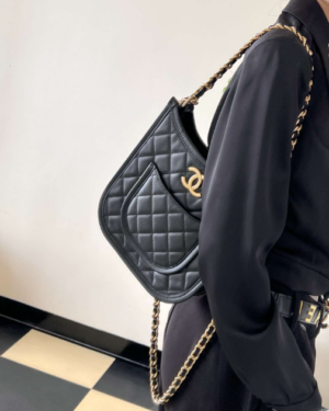 [샤넬] 샤블린 호보백 블랙 AS4532