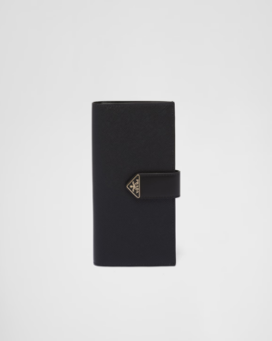 [프라다] 사피아노 및 가죽 장지갑 1MV025