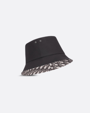 [디올] Teddy-D 리버서블 좁은 챙 버킷모자 95TDD923A130