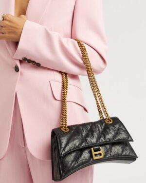 [발렌시아가] 크러쉬 스몰 퀼티드 체인 숄더백 781920210J11000