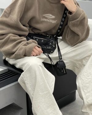 [발렌시아가] 르 카골 XS 플랩백 블랙 719082210KR1000