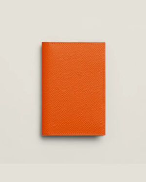 [에르메스] MC² Euclide 카드 지갑 Epsom - Orange H043033C