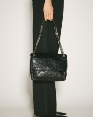 [생로랑] 니키 빈티지 미디엄 숄더백 633158