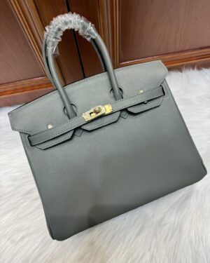 [에르메스] 버킨 25cm Swift/ Vert Amande - Gold