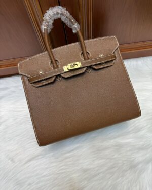 [에르메스] 버킨 25cm Epsom/  Marron D'inde - Gold
