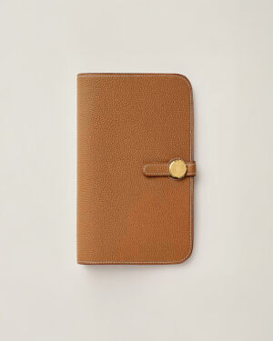 [에르메스] Dogon Duo 장지갑 Togo - Natural Sable / Gold H043070C