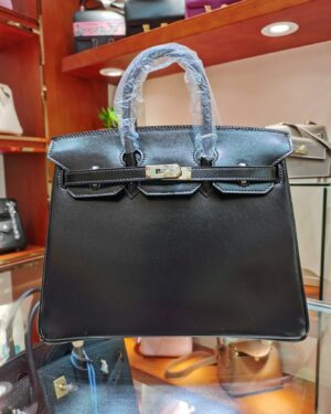 [에르메스] 버킨 25cm Box Calf/ Noir - Gold