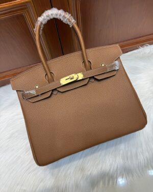 [에르메스] 버킨 30cm Togo/ Marron D'inde - Gold