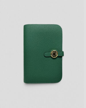 [에르메스] Dogon 여권 지갑 Togo - Menthe / Gold