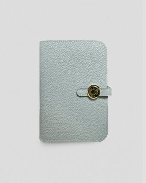 [에르메스] Dogon 여권 지갑 Togo - Bleu Ciel / Gold