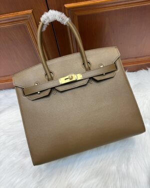 [에르메스] 버킨 30cm Epsom/ Chataigne - Gold