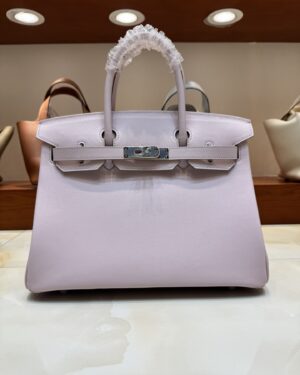 [에르메스] 버킨 30cm Swift/ Rose Lilas - Gold