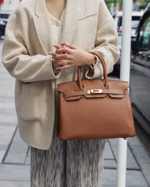 [에르메스] 버킨 30cm Togo/ Gold - Gold