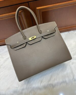 [에르메스] 버킨 35cm Epsom/ Etoupe - Gold