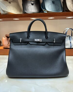 [에르메스] 버킨 50cm Togo/ Noir - Silver