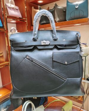 [에르메스] 버킨 Rock 50cm Swift/ Noir - Silver