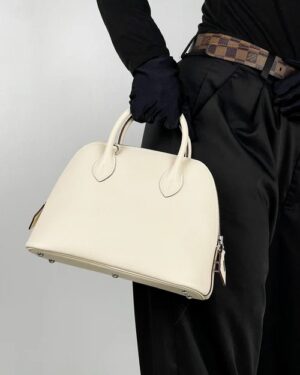 [에르메스] 볼리드 1923 25cm Epsom/ Nata - Gold