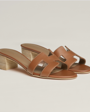 [에르메스] 오아이스 샌들 브라운 H071002Z 03340