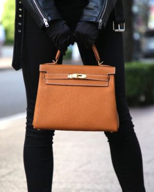 [에르메스] 켈리 28cm Togo/ Gold - Gold