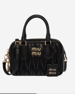 [미우미우] 마테라쎄 나파 가죽 탑핸들백 5BB123-N88-F0002