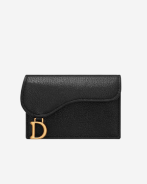 [디올] 고트스킨 새들 플랩 카드 홀더 S5611CCEH-M900