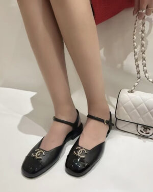 [샤넬] 슬링백 샌들