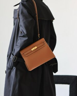 [에르메스] 켈리 Danse 22cm Evercolor/ Gold - Gold