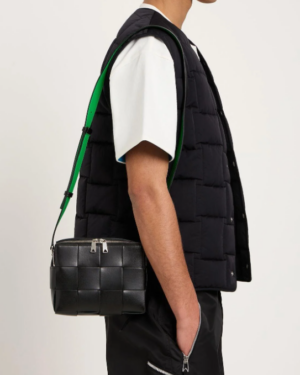 [보테가베네타] 카세트 카메라 레더 크로스백 P00777821