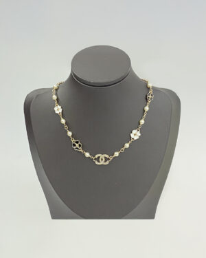 [샤넬] CC 로고 목걸이