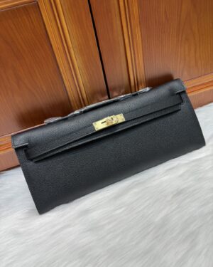 [에르메스] 켈리 Cut 31cm  Epsom/ Noir - Gold