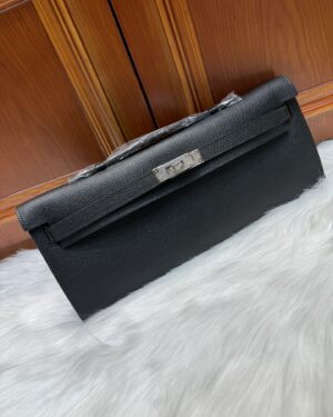 [에르메스] 켈리 Cut 31cm Epsom/ Noir - Silver