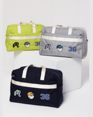 [말본] 로고 패치 보스턴 백