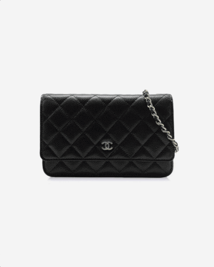 [베트남 출고] 샤넬 클래식 WOC 캐비어 블랙 은장 AP0250