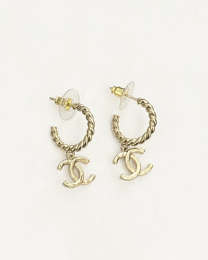 [샤넬] 펜던트 귀걸이