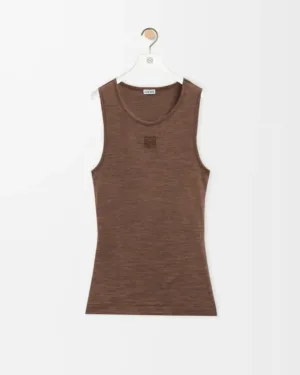 [로에베] 스트레치 울 아나그램 탱크탑