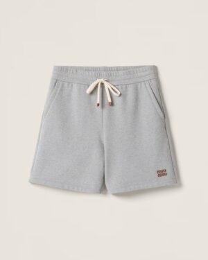 [미우미우] 코튼 플리스 버뮤다 MJP338