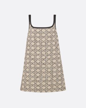 [디올] 쇼트 플레어 까나쥬 드레스 511R65A7757X1801