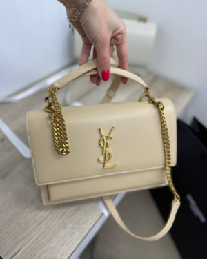 [생로랑] 뉴 미디엄 선셋 베이지 634723