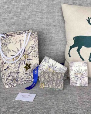 [디올]새들 쟈스민 5포켓 카드지갑 S5644CTZQ M928