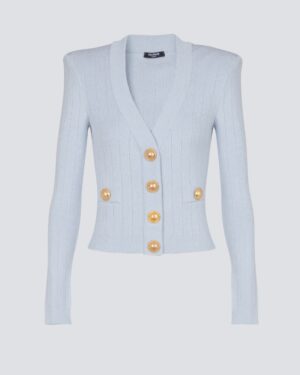 [발망] 니트 쇼트 카디건 DF1KL007KB07