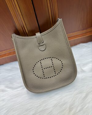 [에르메스] 에블린 mini 17Cm Clemence/ Etoupe