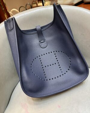 [에르메스] 에블린 29cm Clemence/ Bleu Marine