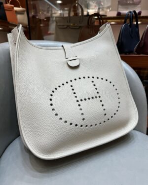 [에르메스] 에블린 33cm Clemence/ Nata