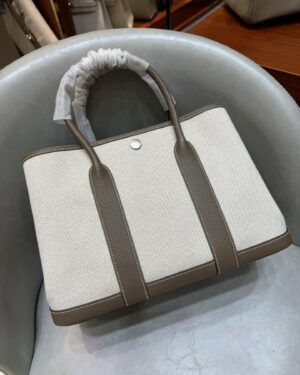 [에르메스] 가든파티 30cm Togo/ Etoupe