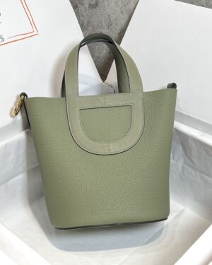 [에르메스] 인더루프 18cm Clemence/ Vert Criquet - Gold